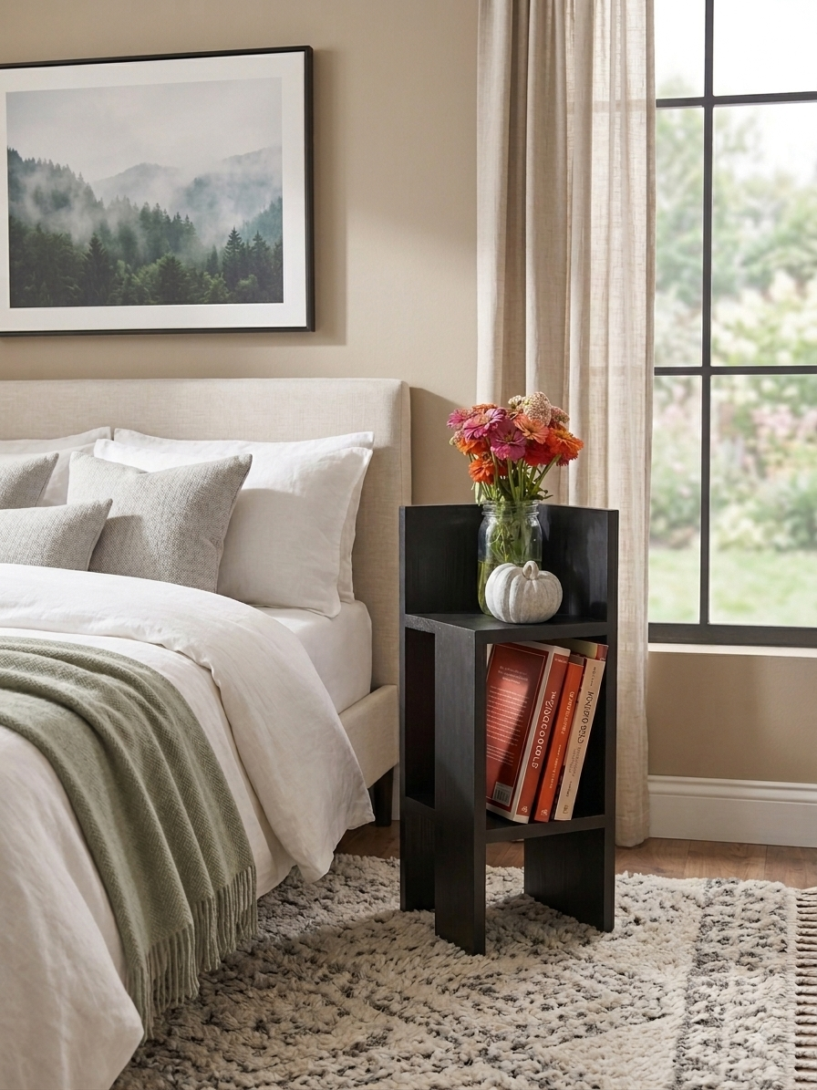 Black Side Table